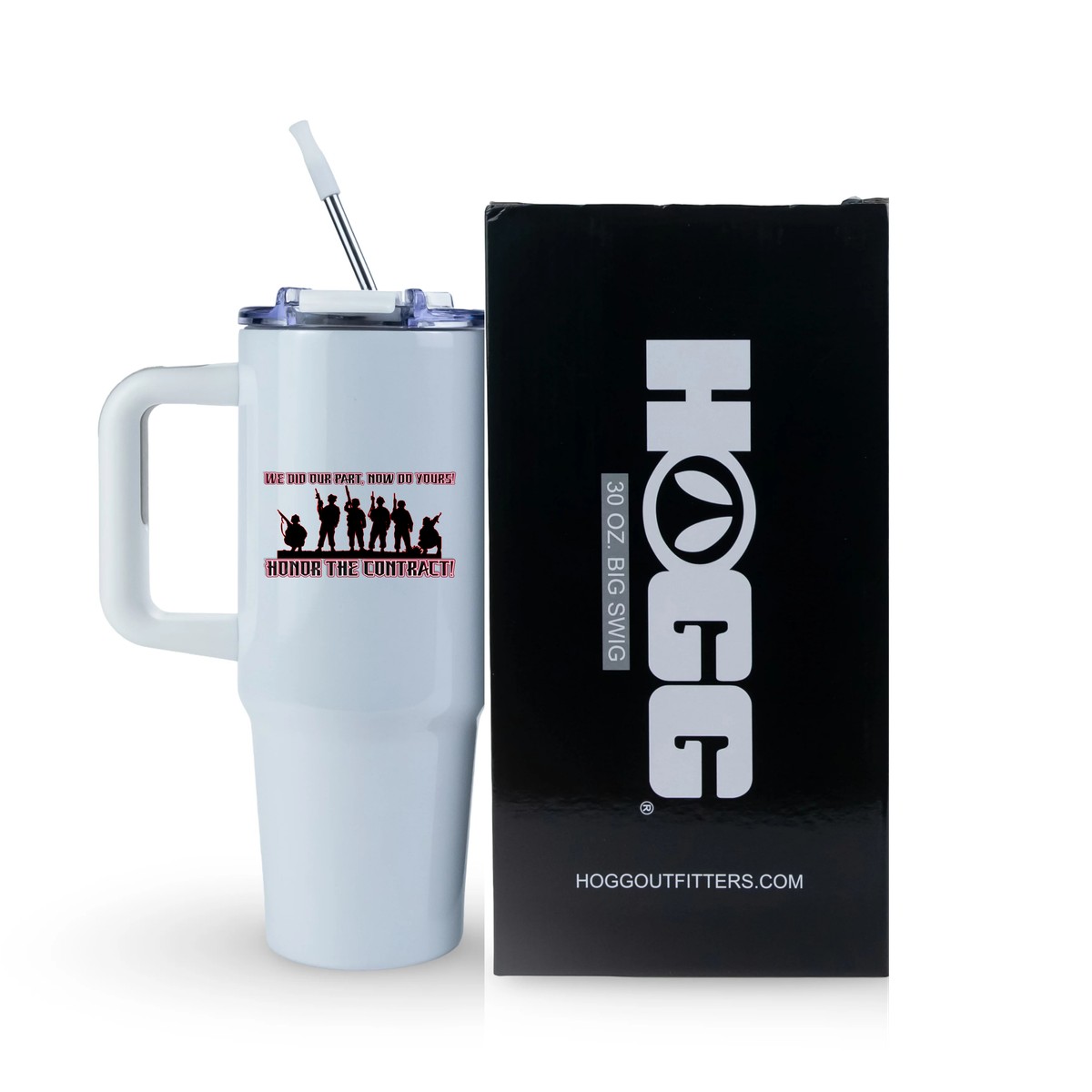 Veterans Creed 30 oz Big Swig Tumbler - Image 4